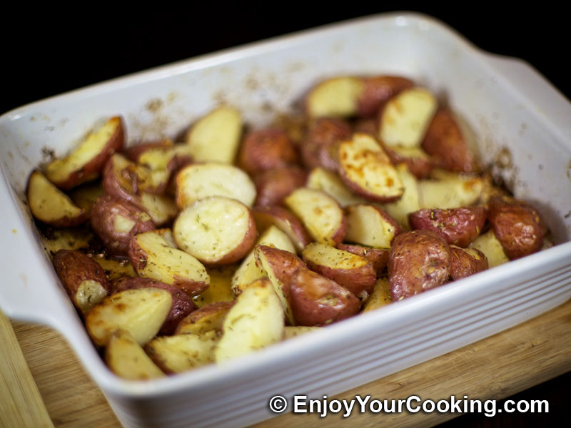 Baked Herbed Potatoes Recipe