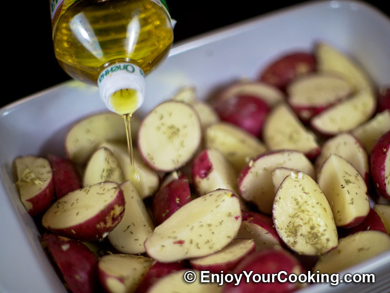 Baked Herbed Potatoes Recipe