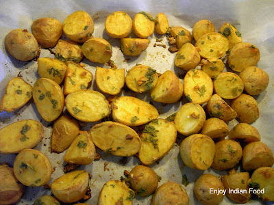 Baked Herbed Potatoes Recipe