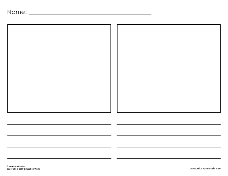 Blank Newspaper Template For Kids