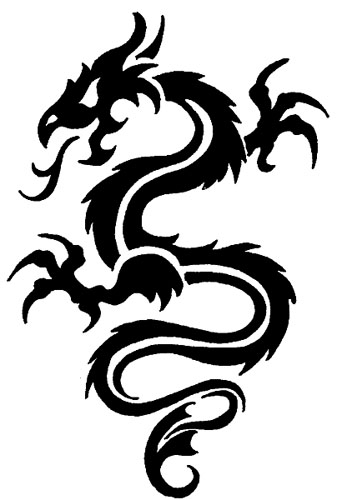 Celtic Dragon Tattoo Designs For Men