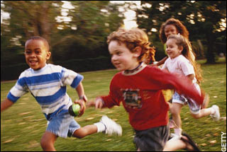 Children Playing Games Together