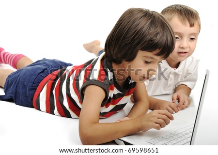 Children Playing With Toys Together