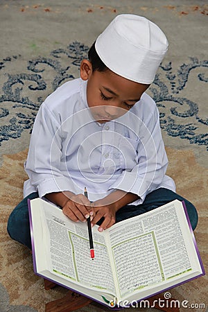 Children Reading Quran