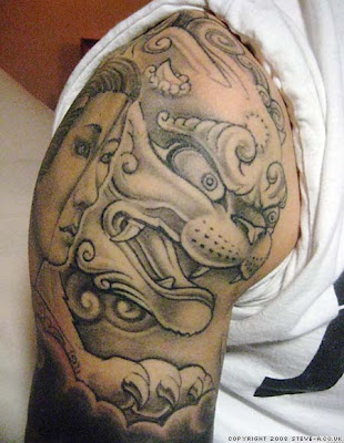 Chinese Dragon Tattoo Arm