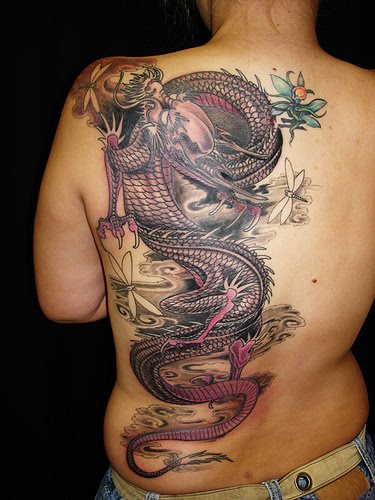 Chinese Dragon Tattoo Arm