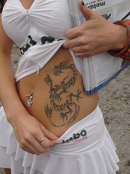 Chinese Dragon Tattoo Designs For Women