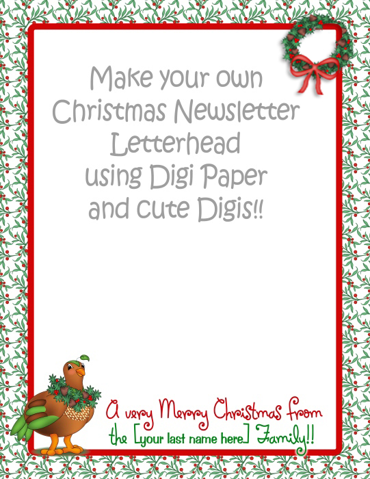 Christmas Newsletter Ideas