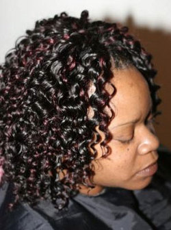 Curly Weave Sew In Styles