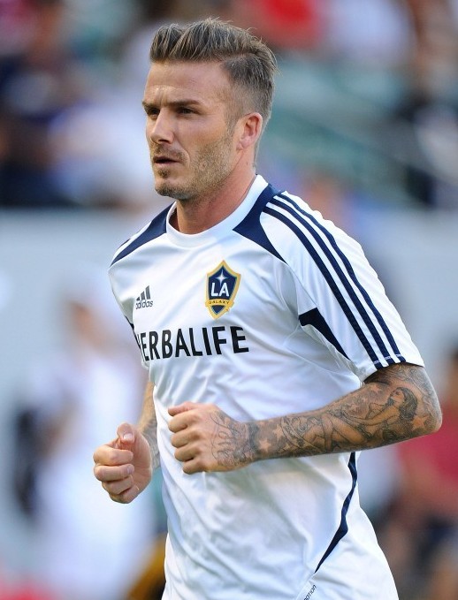 David Beckham 2012 Hair