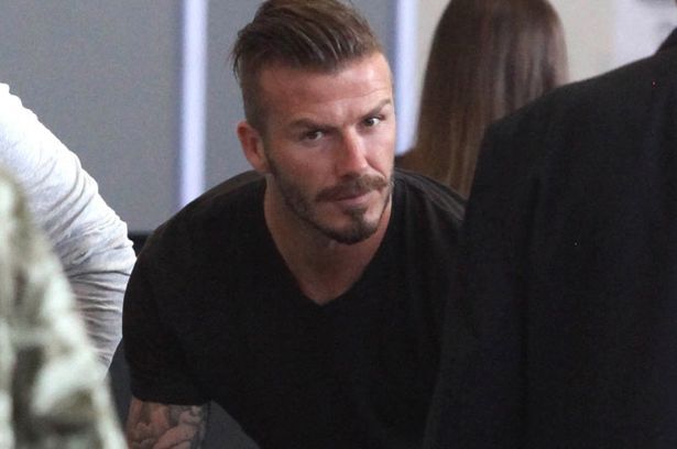 David Beckham 2012 Hair