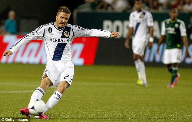 David Beckham 2012 La Galaxy