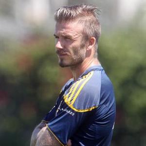 David Beckham Hair 2012 Back