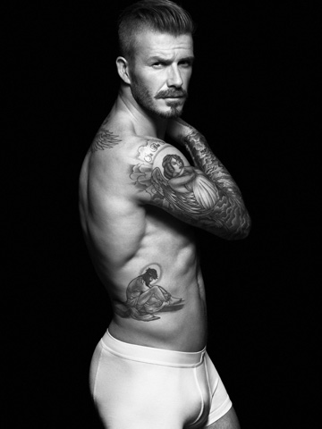 David Beckham Hair 2012 Back