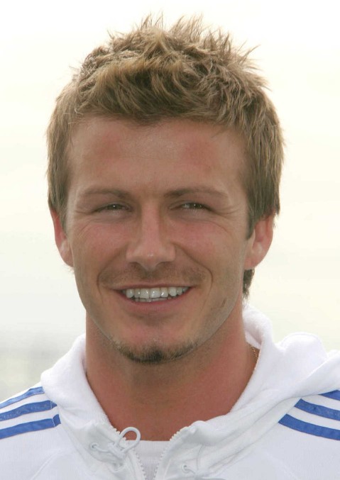 David Beckham Hair 2012 Back