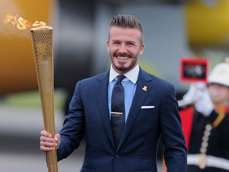 David Beckham Hair 2012 Olympics