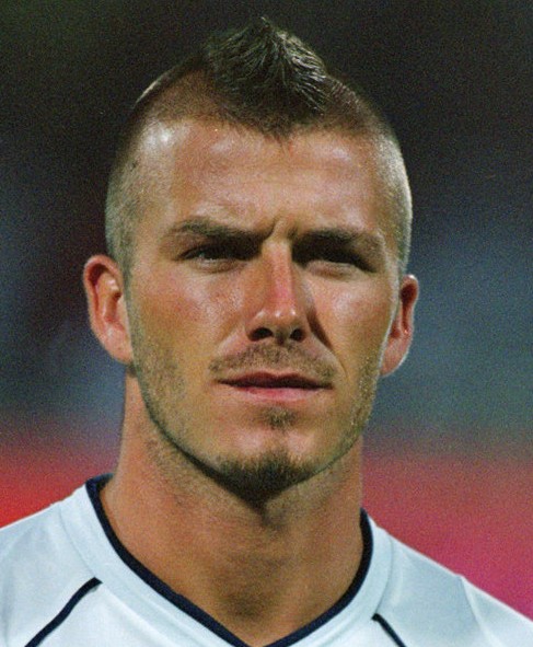 David Beckham Hair Mohawk