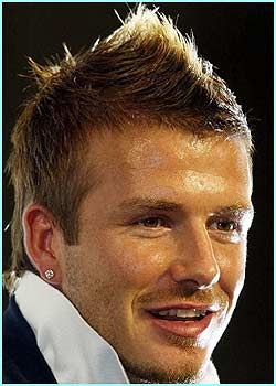 David Beckham Haircut 2009