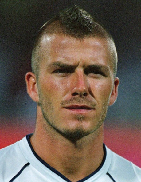 David Beckham Hairstyle Mohawk