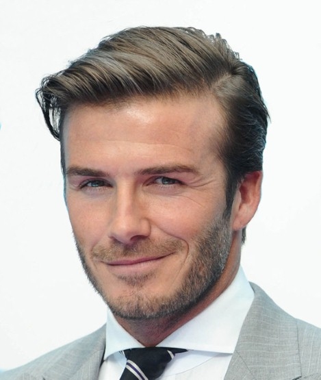 David Beckham Hairstyles 2012