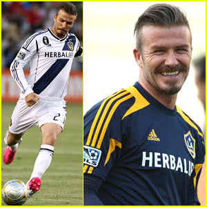 David Beckham Playing Soccer Pics