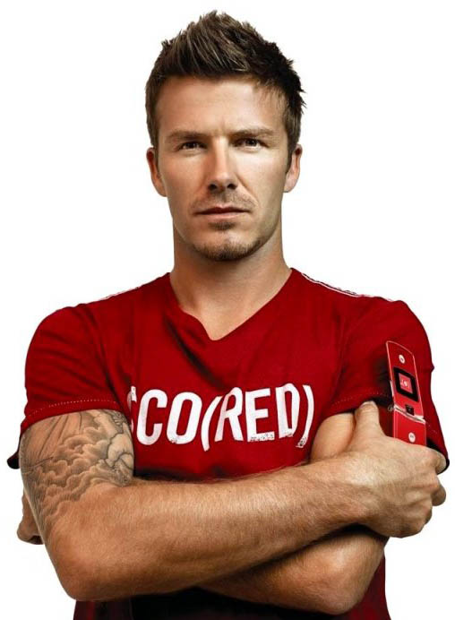 David Beckham Playing Soccer Wallpaper