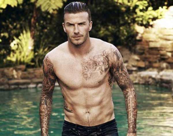 David Beckham Tattoos 2012