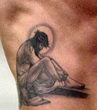 David Beckham Tattoos Angel