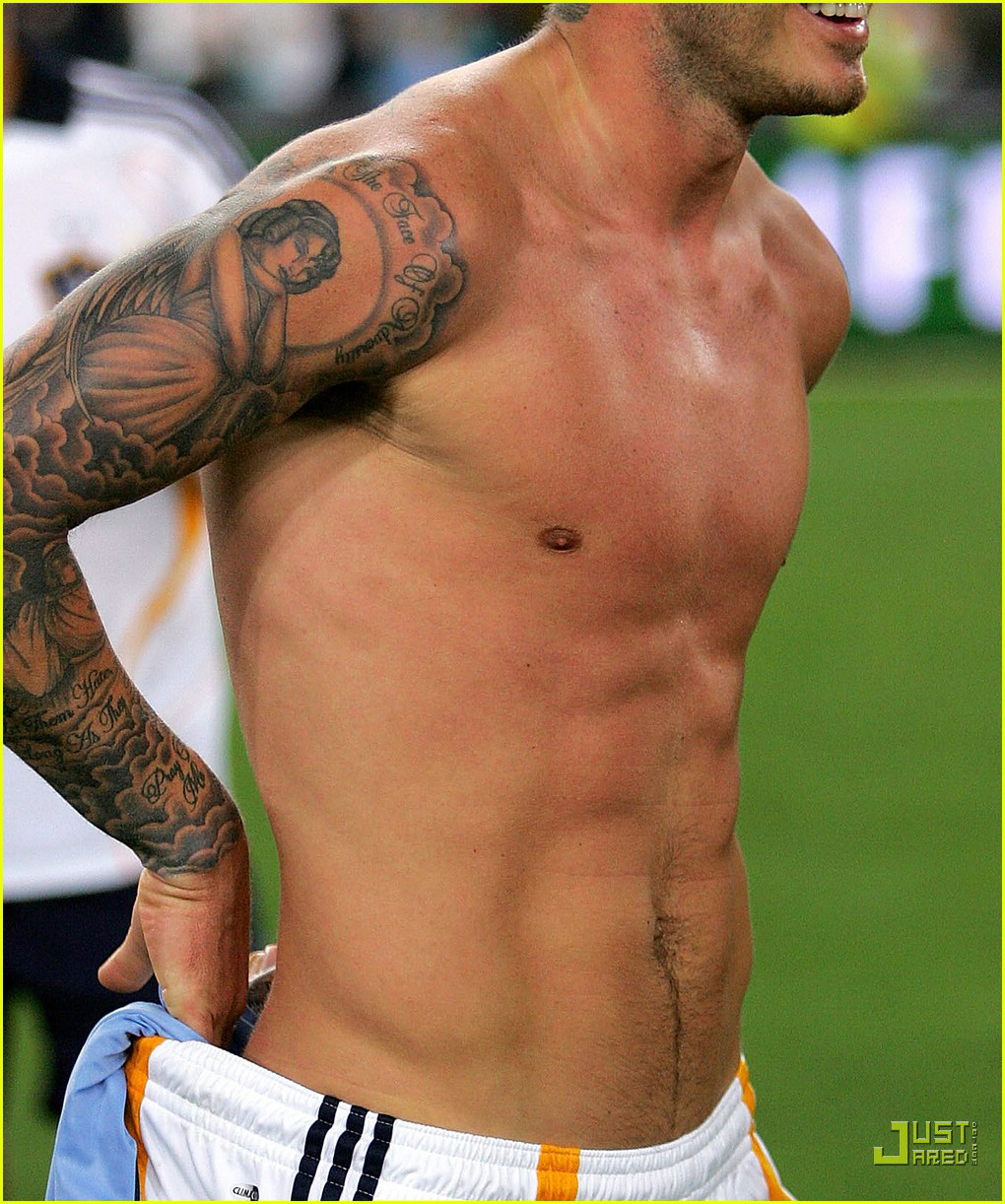 David Beckham Tattoos Pictures Images Photos