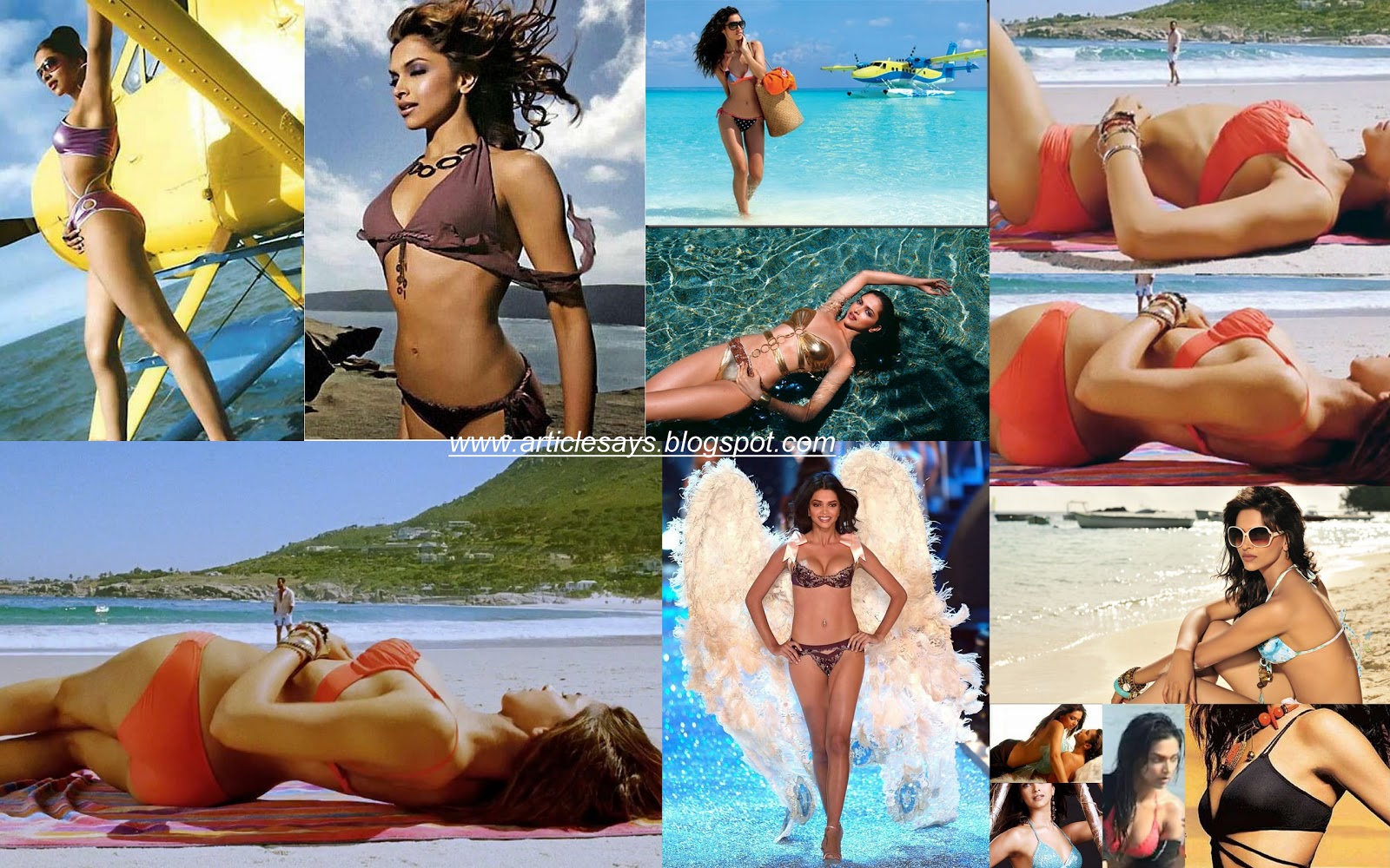 Deepika Padukone Hot In Cocktail Bikini