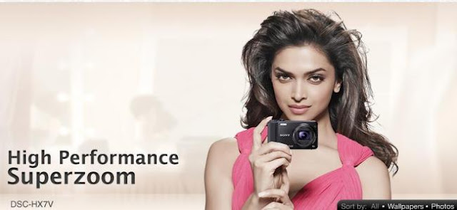 Deepika Padukone Hot Photoshoot For Sony Cybershot