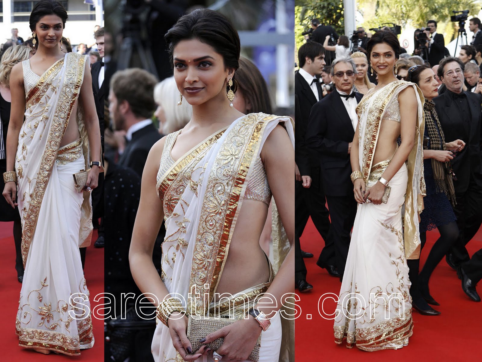 Deepika Padukone In Saree