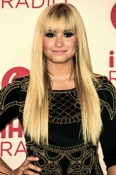 Demi Lovato 2012 Bangs