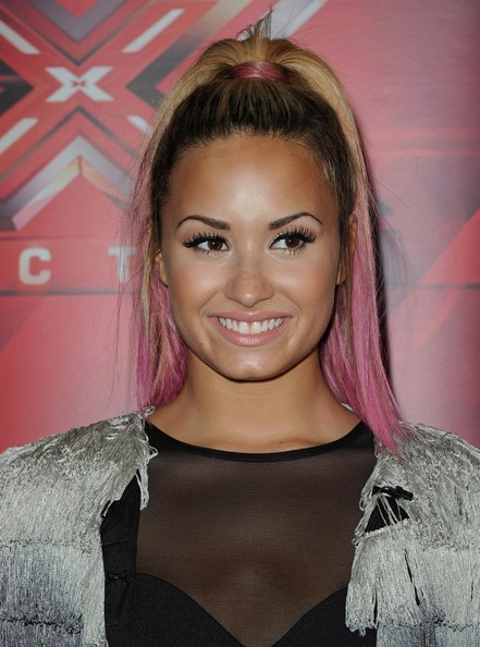 Demi Lovato 2012 Hair Blonde