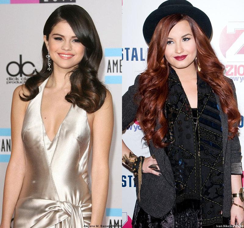 Demi Lovato And Selena Gomez 2012