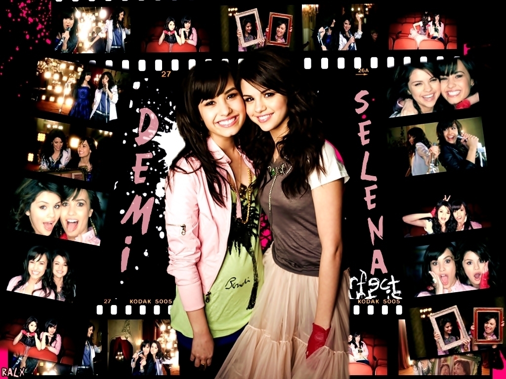 Demi Lovato And Selena Gomez Wallpaper