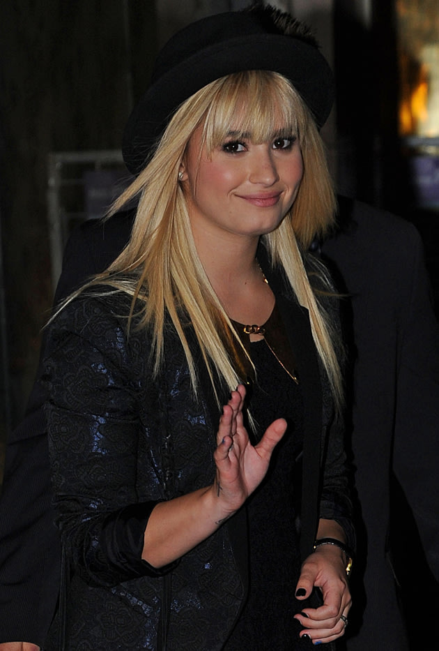 Demi Lovato Eyebrows October 2012