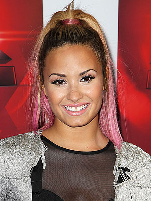 Demi Lovato Hair 2012 X Factor