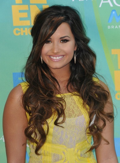 Demi Lovato Hairstyles 2012