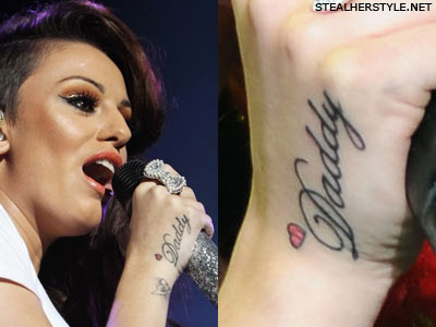 Demi Lovato Tattoo On Hand