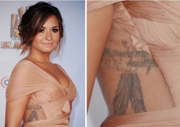 Demi Lovato Tattoo Stay Strong