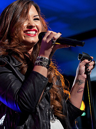 Demi Lovato Tattoos 2012