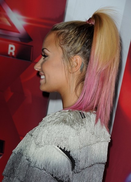 Demi Lovato X Factor Hair
