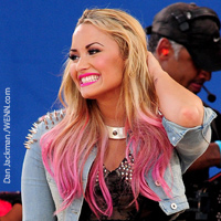 Demi Lovato X Factor Hairstyle