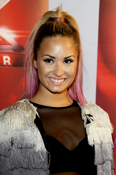 Demi Lovato X Factor Hairstyle