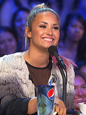 Demi Lovato X Factor Makeup