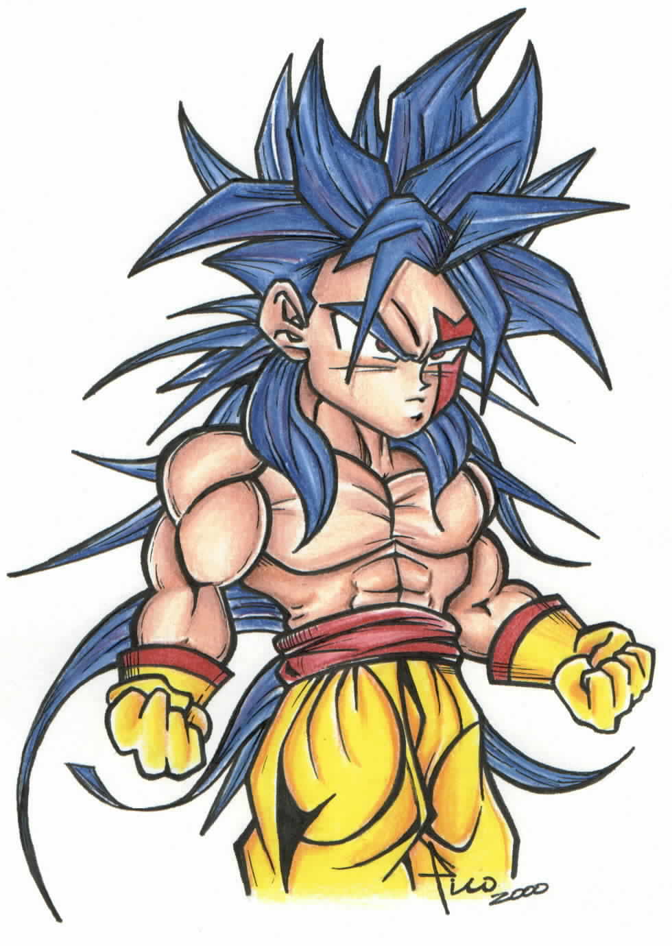 Dragon Ball Af Gotenks