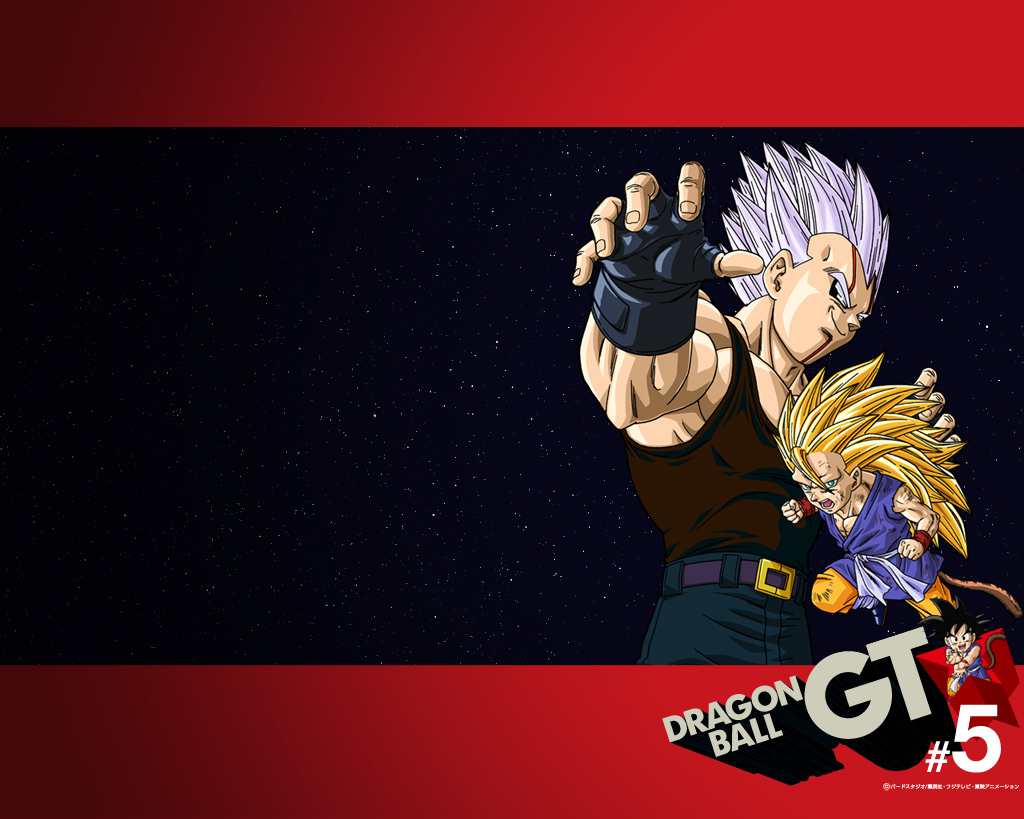 Dragon Ball Gt Baby Vegeta Vs Goku