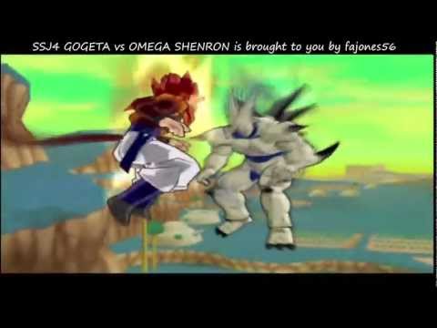 Dragon Ball Gt Goku And Vegeta Vs Omega Shenron