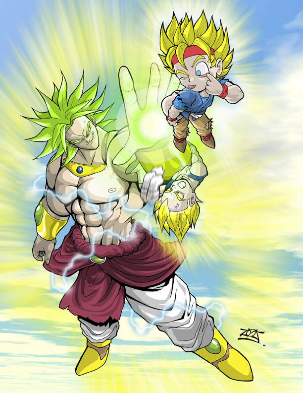 Dragon Ball Gt Goku Jr Vs Vegeta Jr